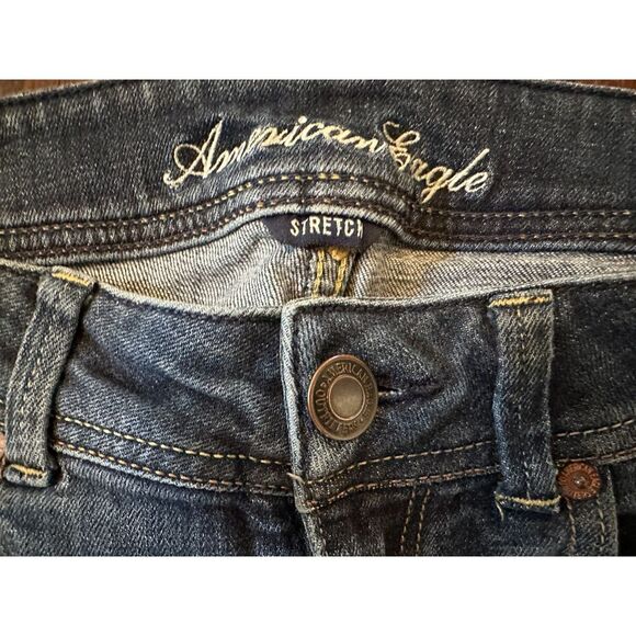 Y2K Low-Rise American Eagle Original Boot Cut Jeans Size 8 - Picture 7 of 13